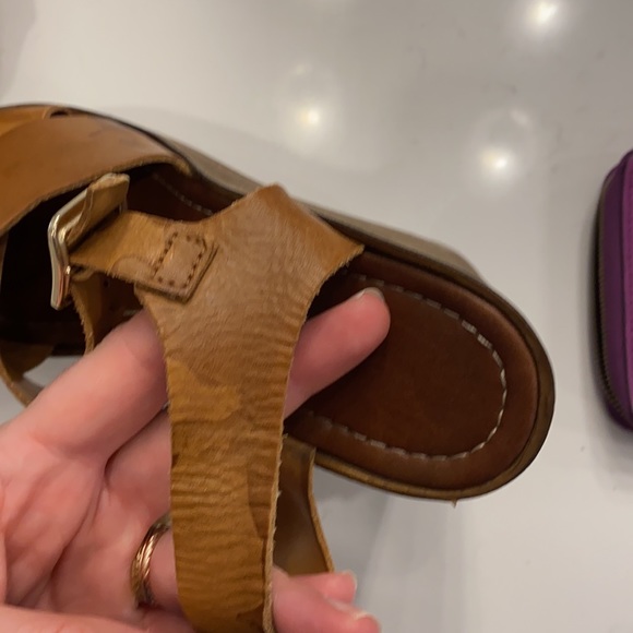 Leather Wedges - Picture 4 of 6